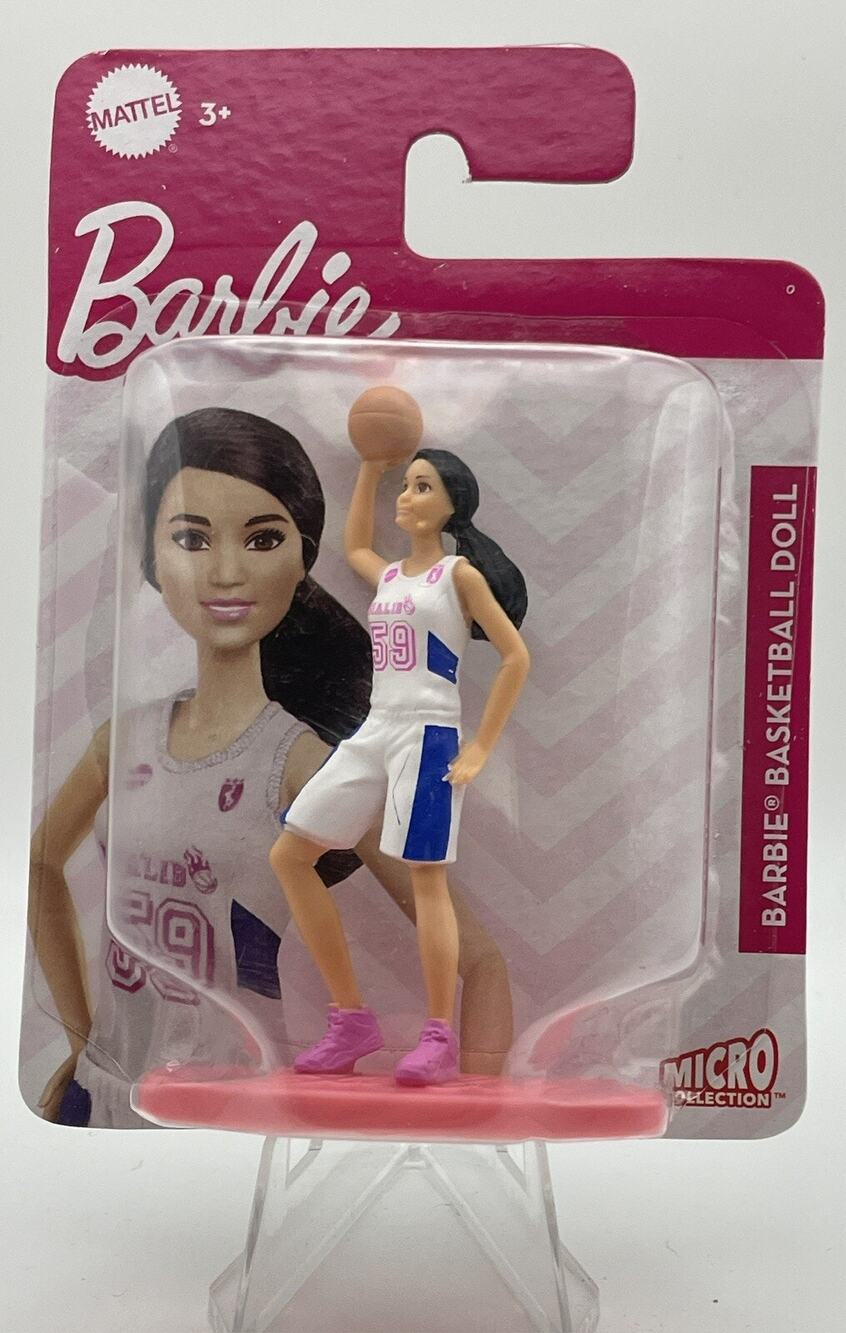 NEW Mattel Micro Collection BARBIE 3" Basketball Doll Sport Figurine